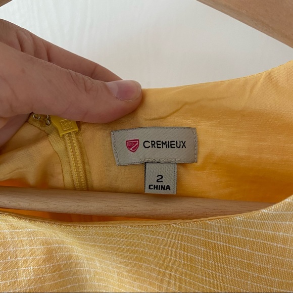 NEW✨Cremieux • Yellow ‘Natalia’ Dress - Picture 4 of 9